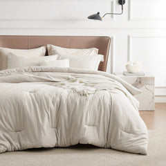 Cationic Dye Comforter Set - 100gsm