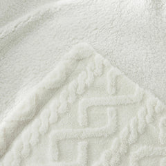 Cozy Sherpa Throw Blanket for Couch