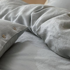 PureWoven™ Washed Linen Duvet Cover Set