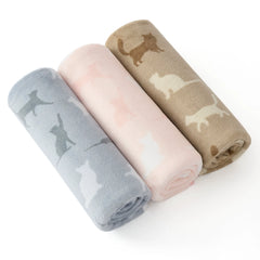 Pet Blankets - Pack of 3