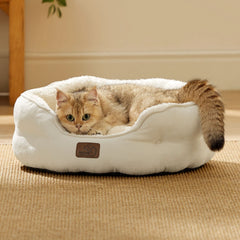 Round Solid Pet Bed