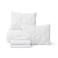 Pintuck Bedding Set