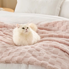 Jacquard Shaggy Sherpa Blanket