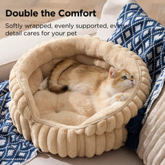 ComfyFleece™ Dual-Layer Cat Bed