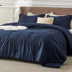 Cationic Dye Comforter Set - 90gsm