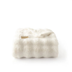 Faux Fur Bubble Blanket