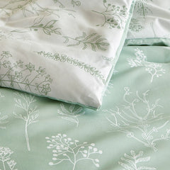 Reversible Floral Duvet Cover Set