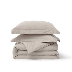 PureWoven™ Washed Cotton Duvet Cover Set