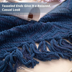 Multi-Purpose Knit Chenille Blanket