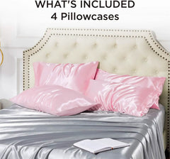 Satin Pillowcases (4 Pack)