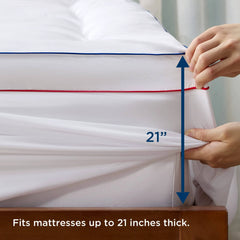 Thick Mattress Topper Pad Cover