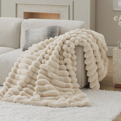 Plush Stripe Blanket