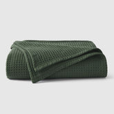 Pure Cotton Basket Weave Blanket