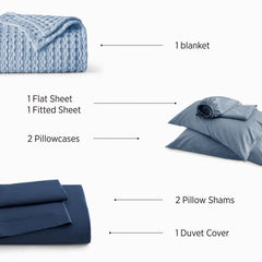 Bamboo Rayon Waffle Bundle