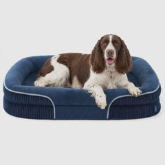 Oval Bolster Dog Bed