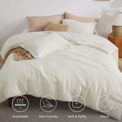 Classic Waffle Weave Comforter Set