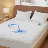 Waterproof Heated Mattress Pad with Cotton Cover