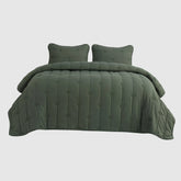 Prewashed Diamond Quilt Set