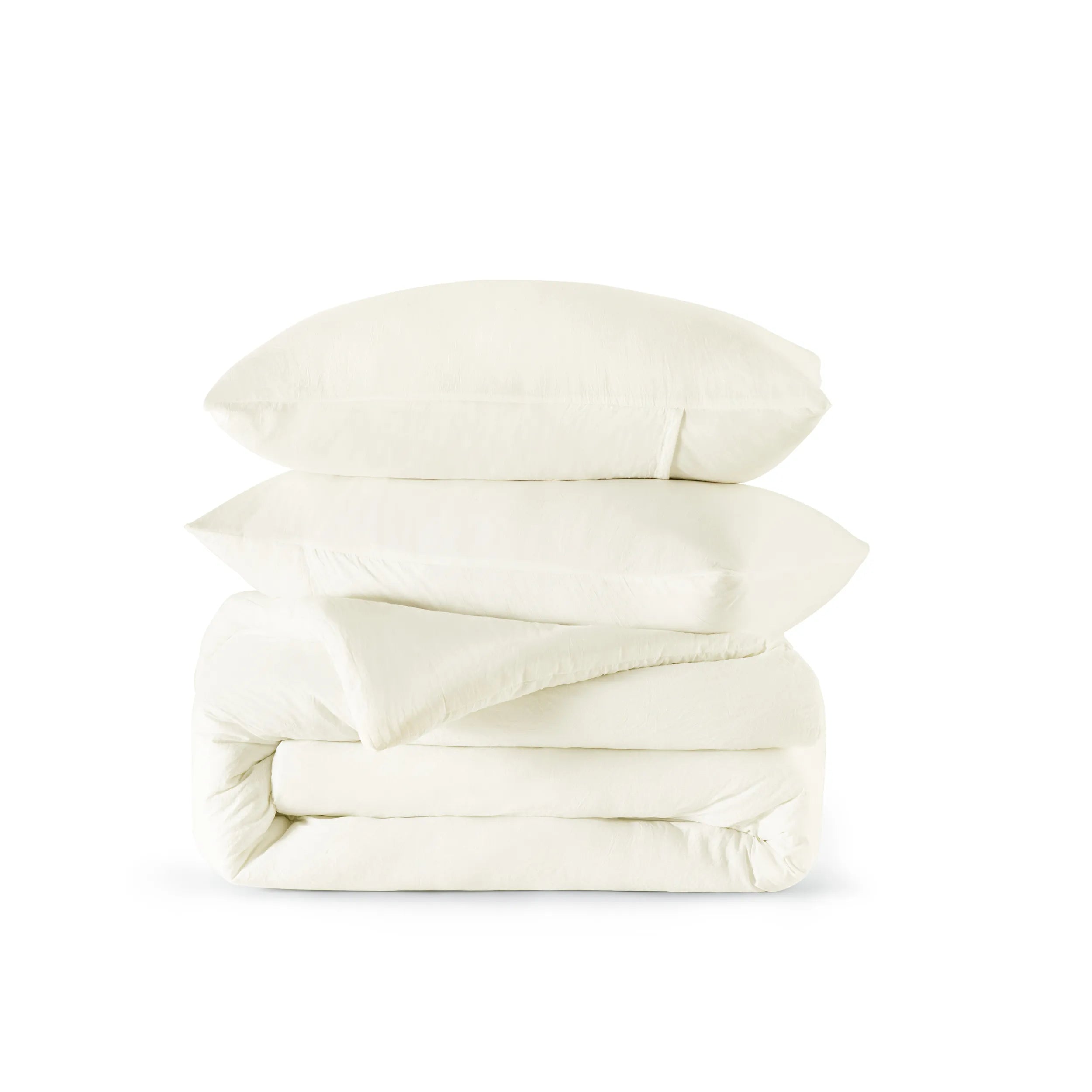 Pre-Washed Solid Comforter Set