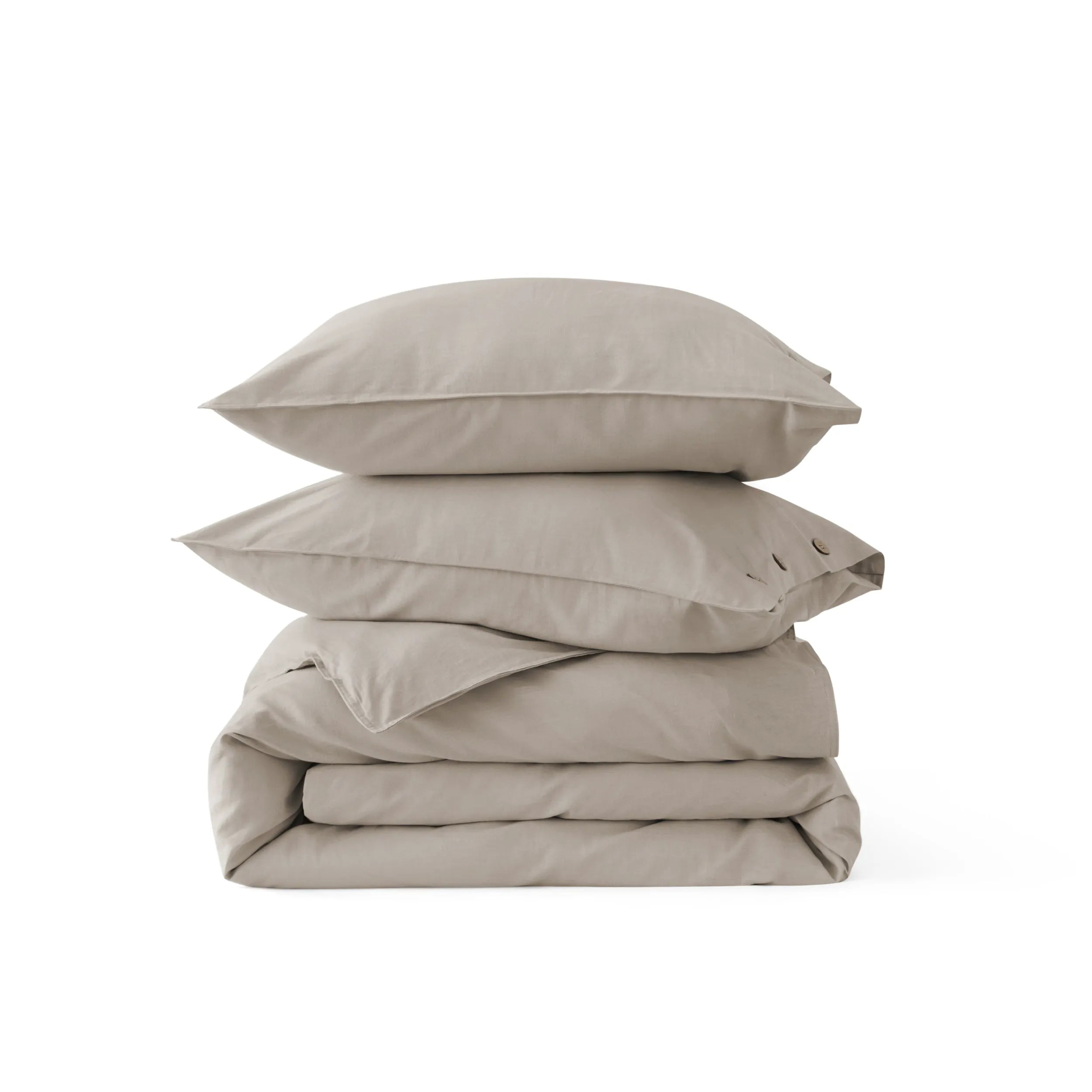 PureWoven™ Cotton-Linen Blend Duvet Cover Set