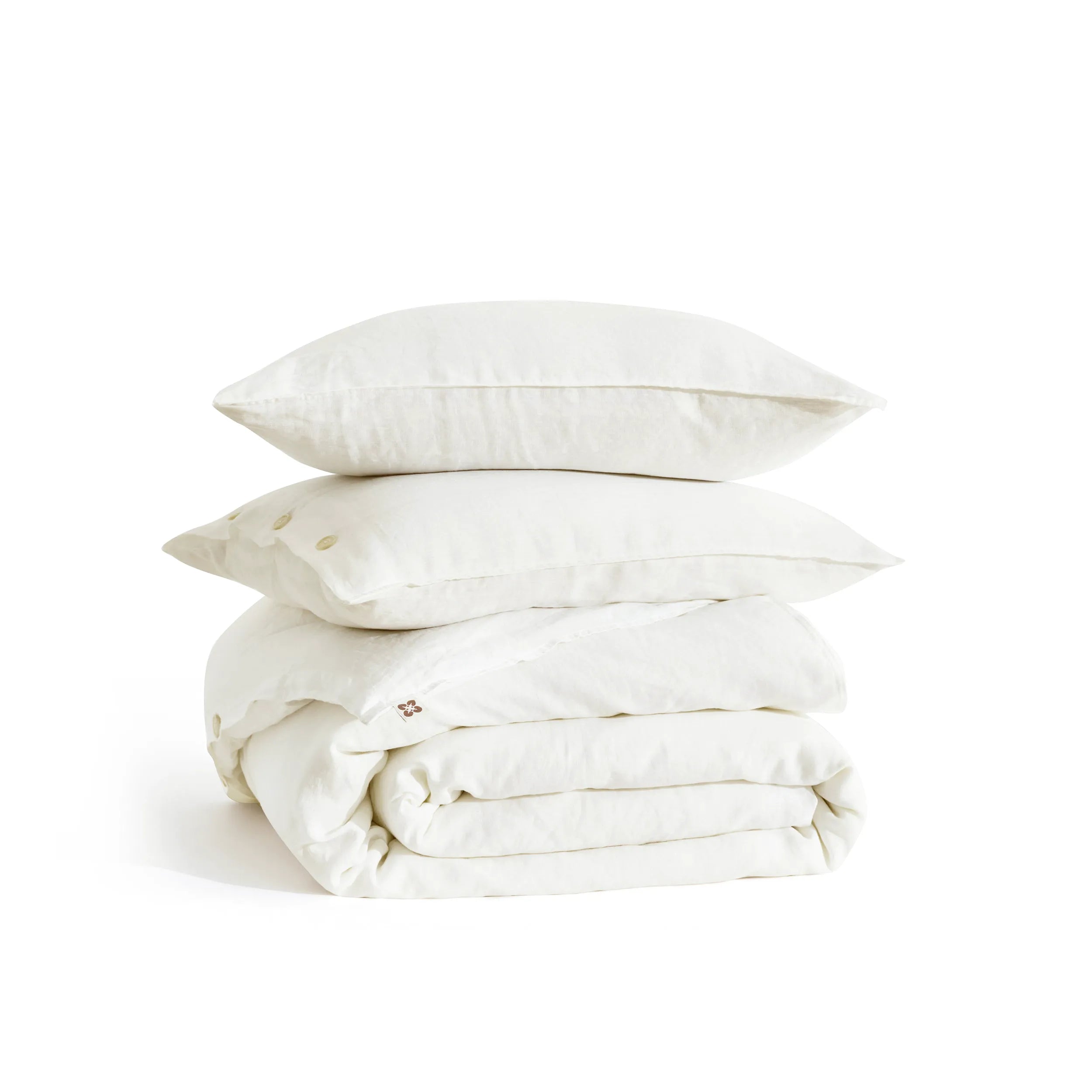PureWoven™ Washed Linen Duvet Cover Set