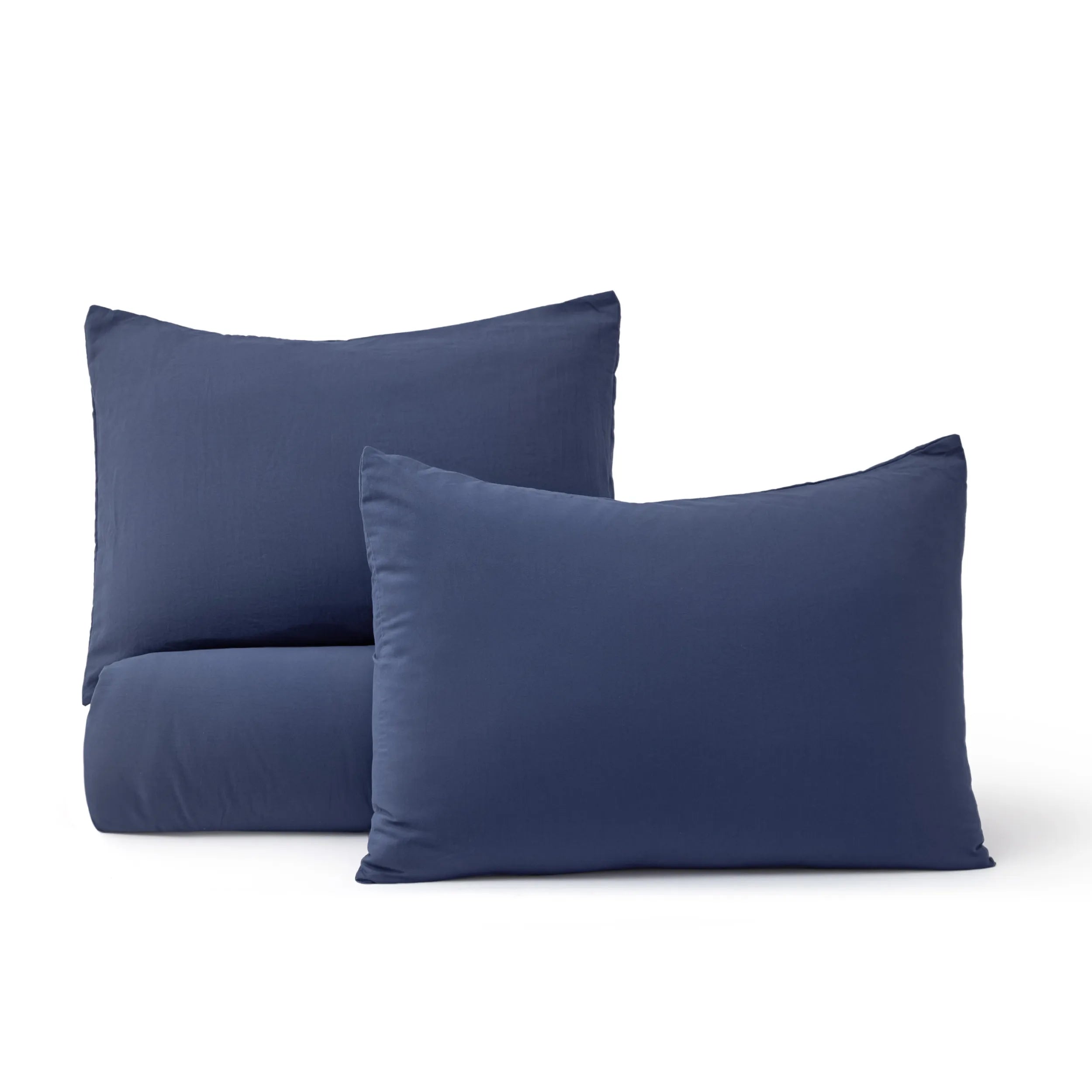 Pre-Washed Solid Comforter Set