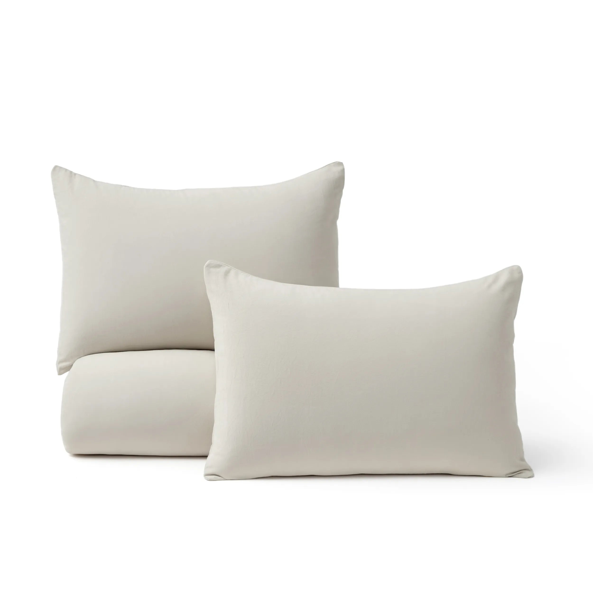 Pre-Washed Solid Comforter Set