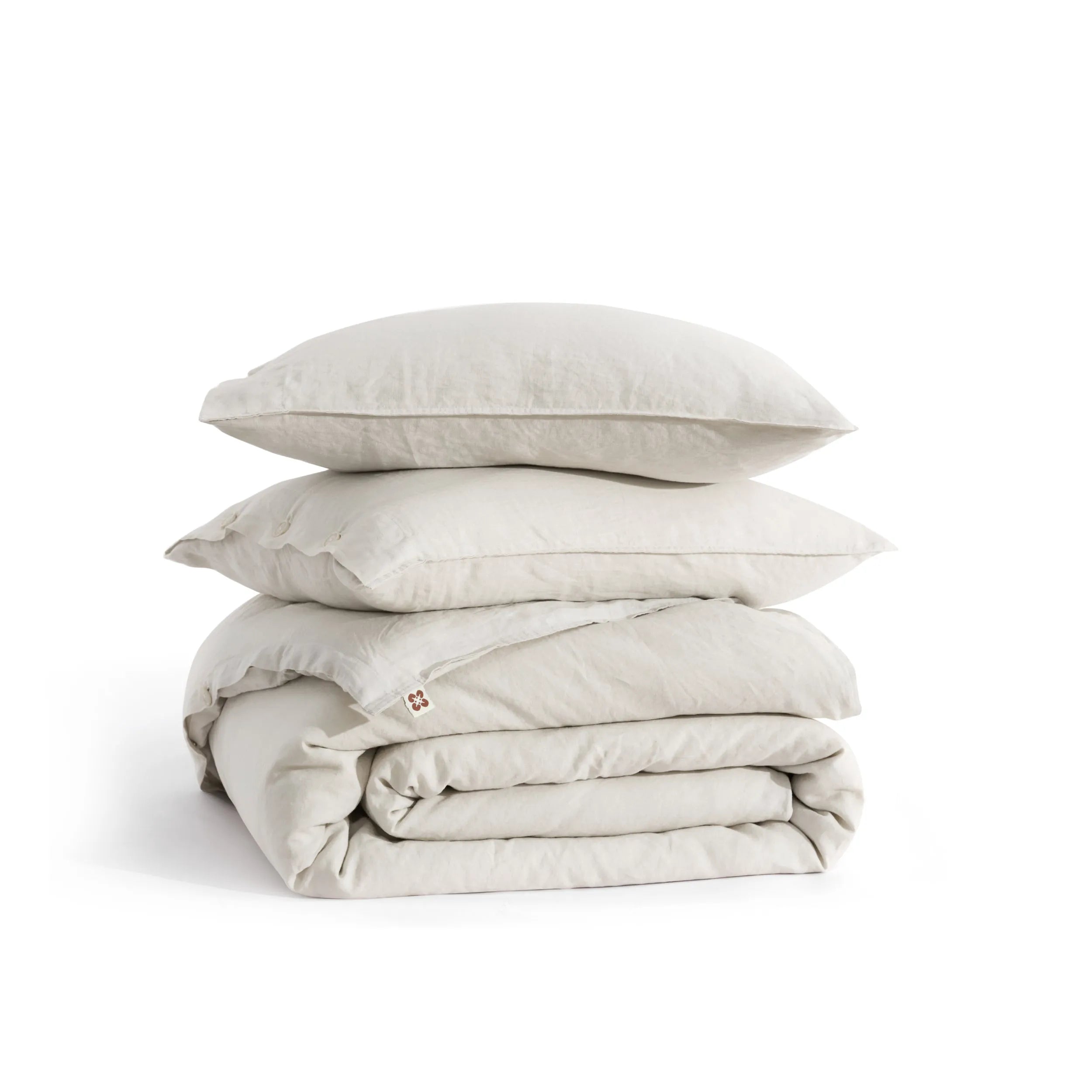 PureWoven™ Washed Linen Duvet Cover Set