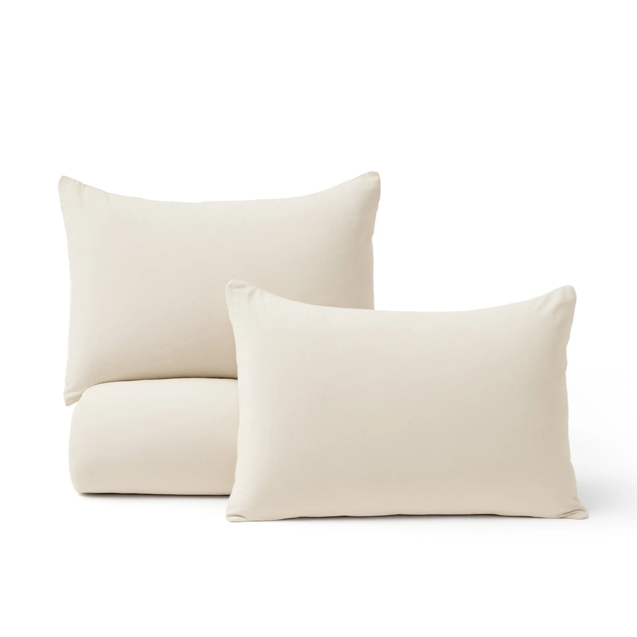 Pre-Washed Solid Comforter Set