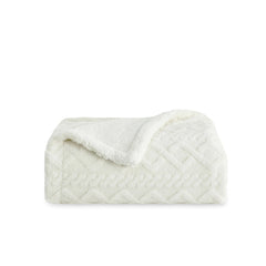 Cozy Sherpa Throw Blanket for Couch