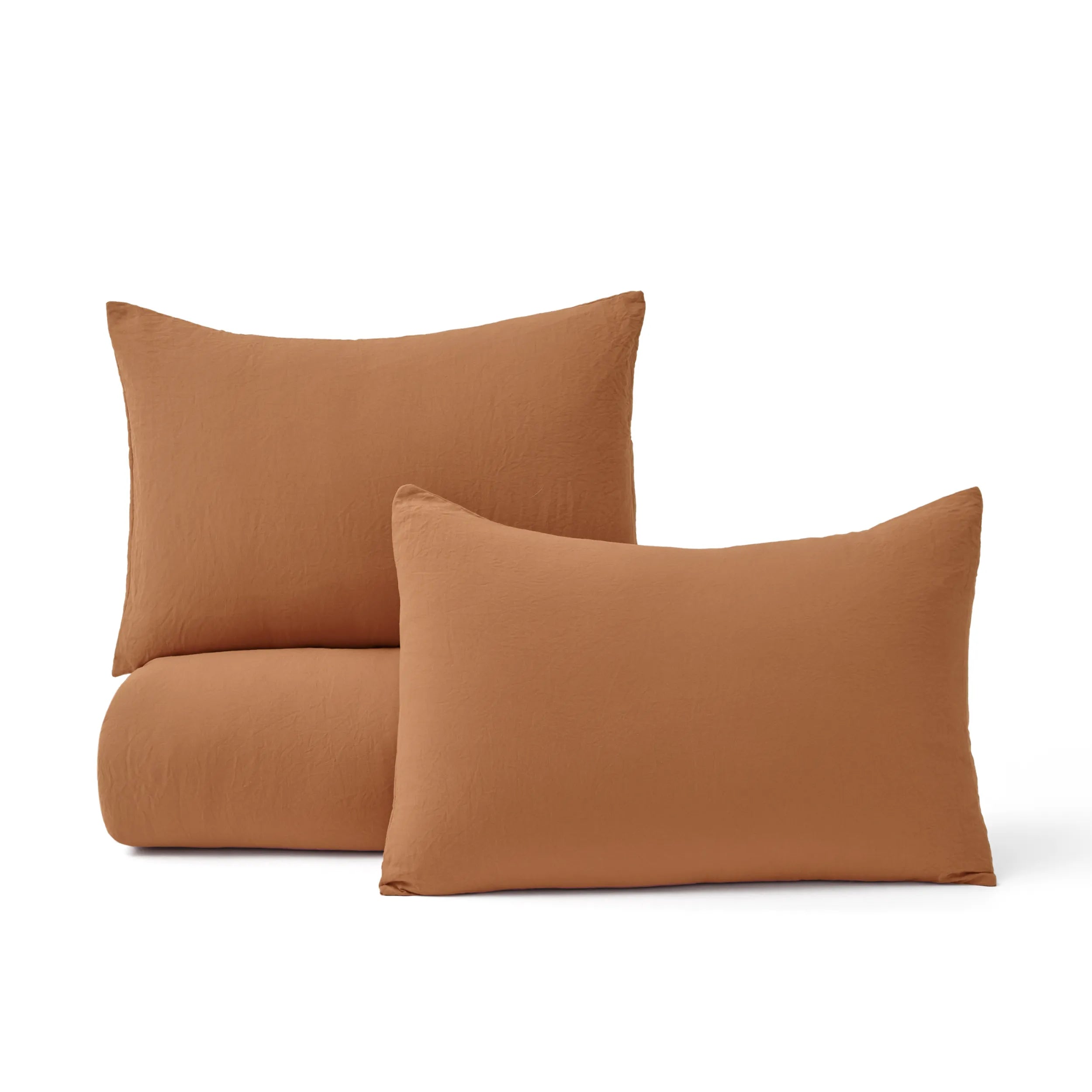 Pre-Washed Solid Comforter Set