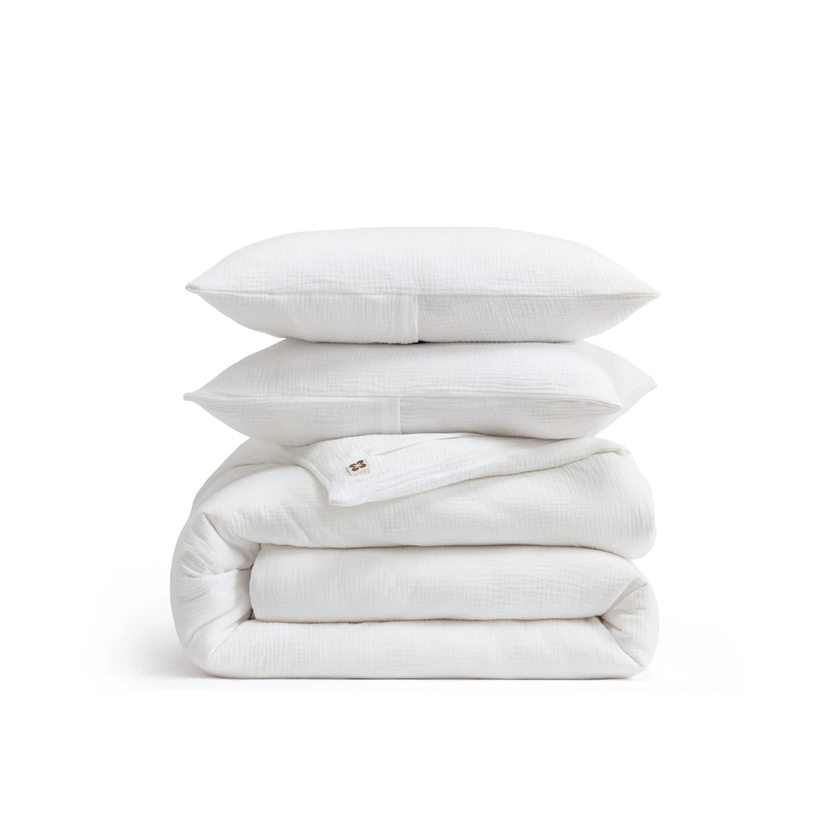 PureWoven™ Triple-Layer Cotton Gauze Duvet Cover Set