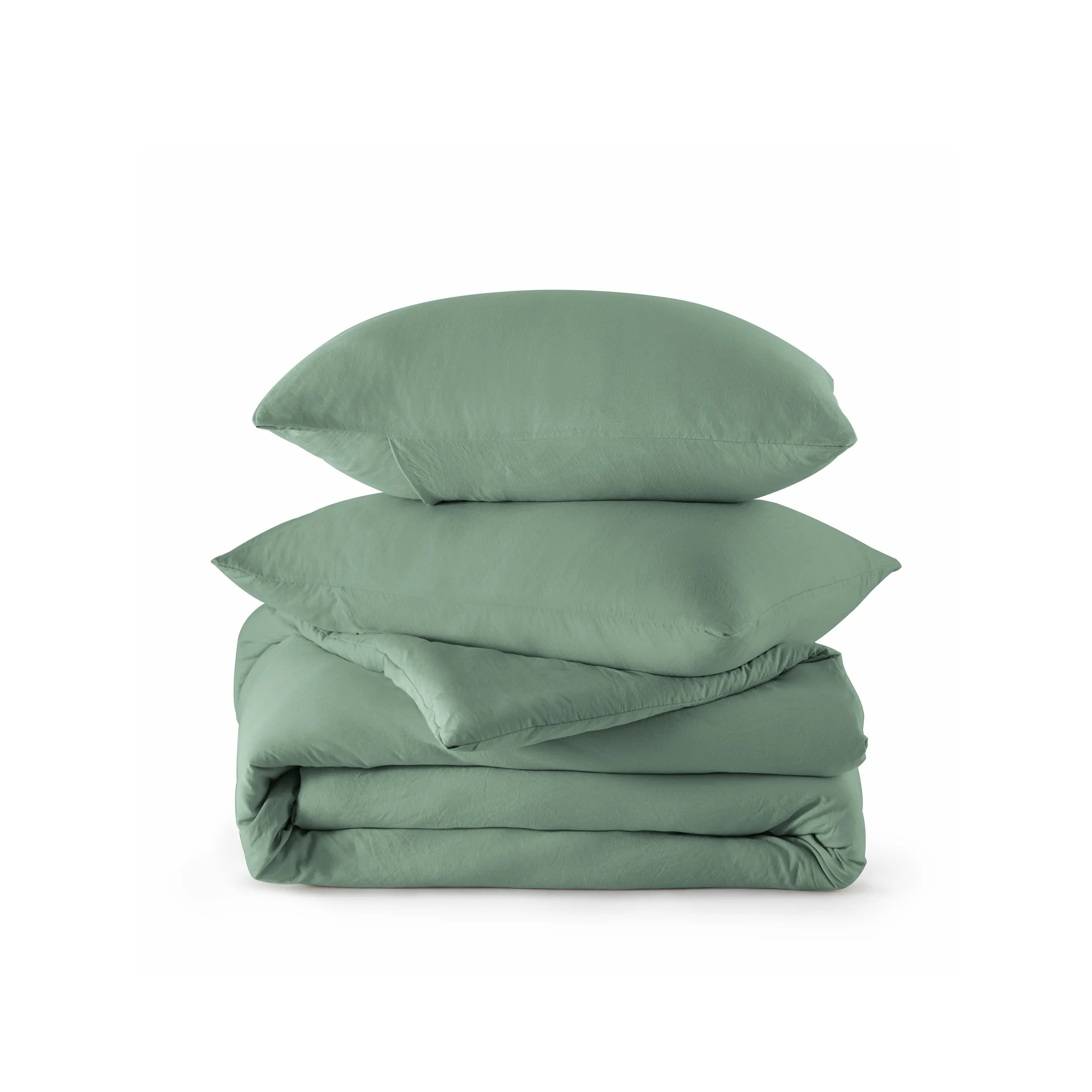 Pre-Washed Solid Comforter Set