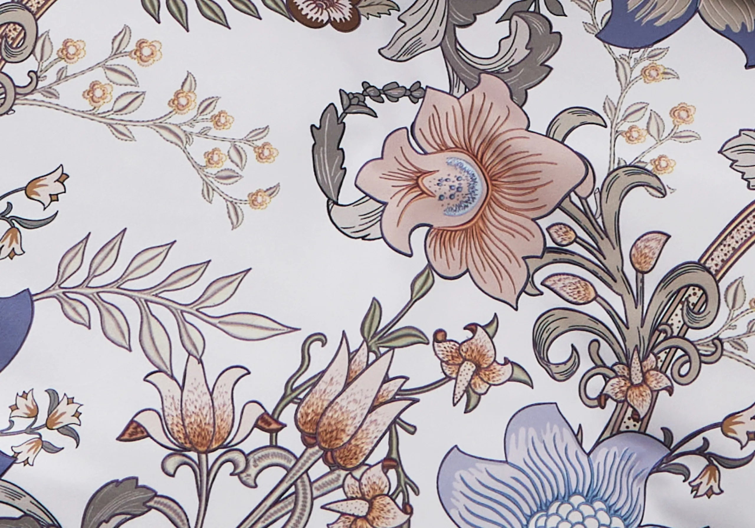 Reversible Floral Duvet Cover Set