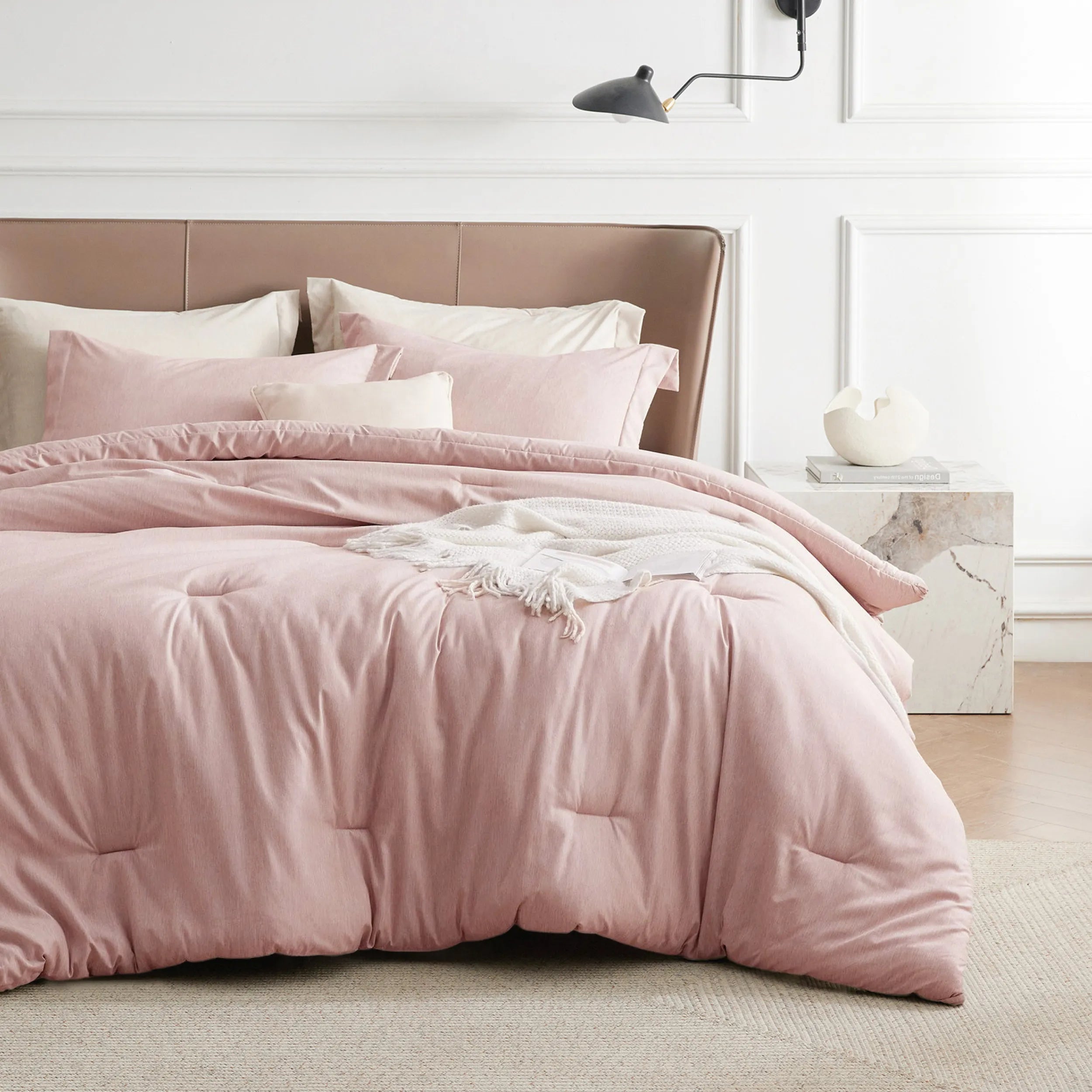 Cationic Dye Comforter Set - 100gsm