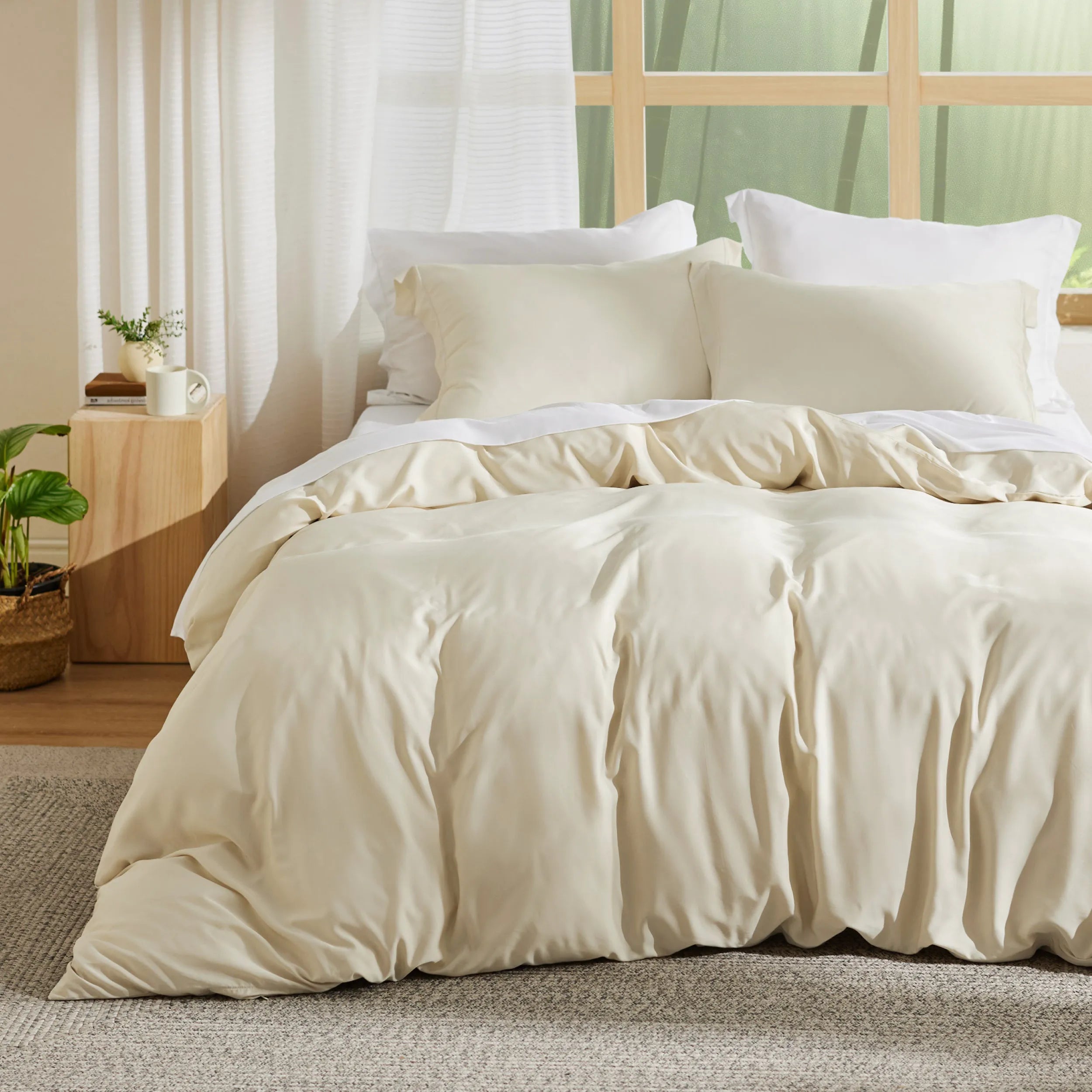 PureWoven™ Bamboo Rayon Duvet Cover Set