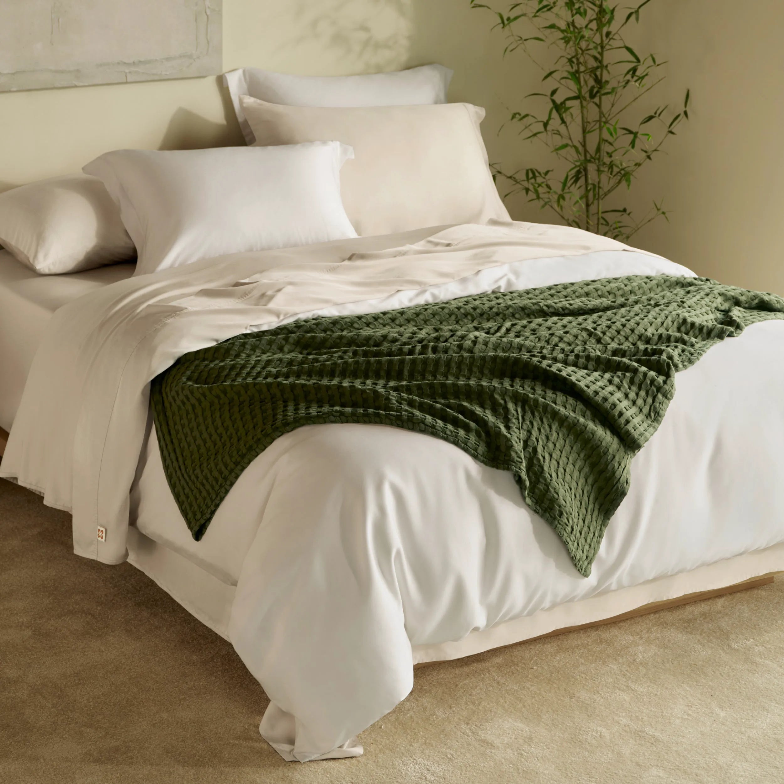PureWoven™ Organic Bamboo Viscose Sheet Set