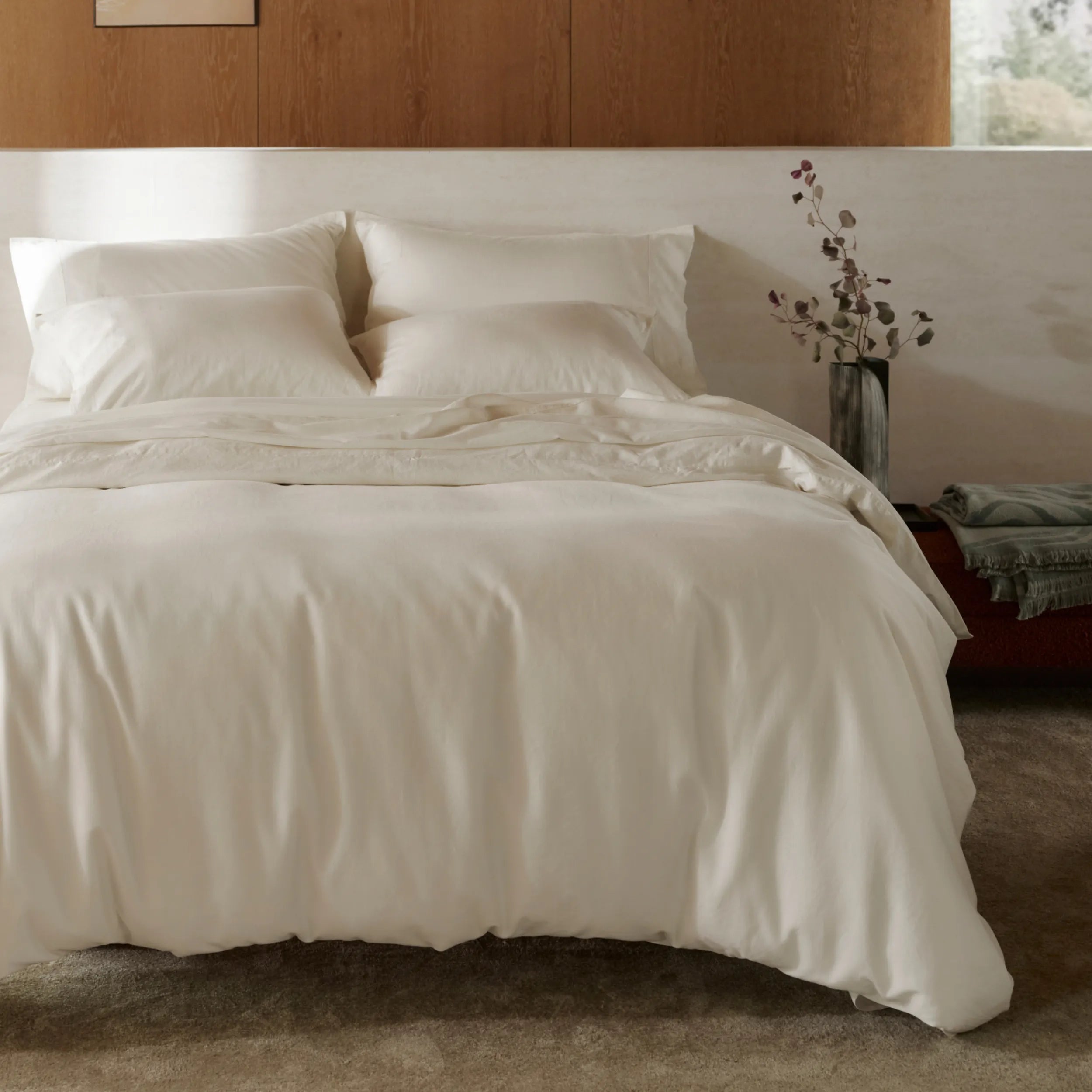 PureWoven™ Organic Cotton Duvet Cover Set