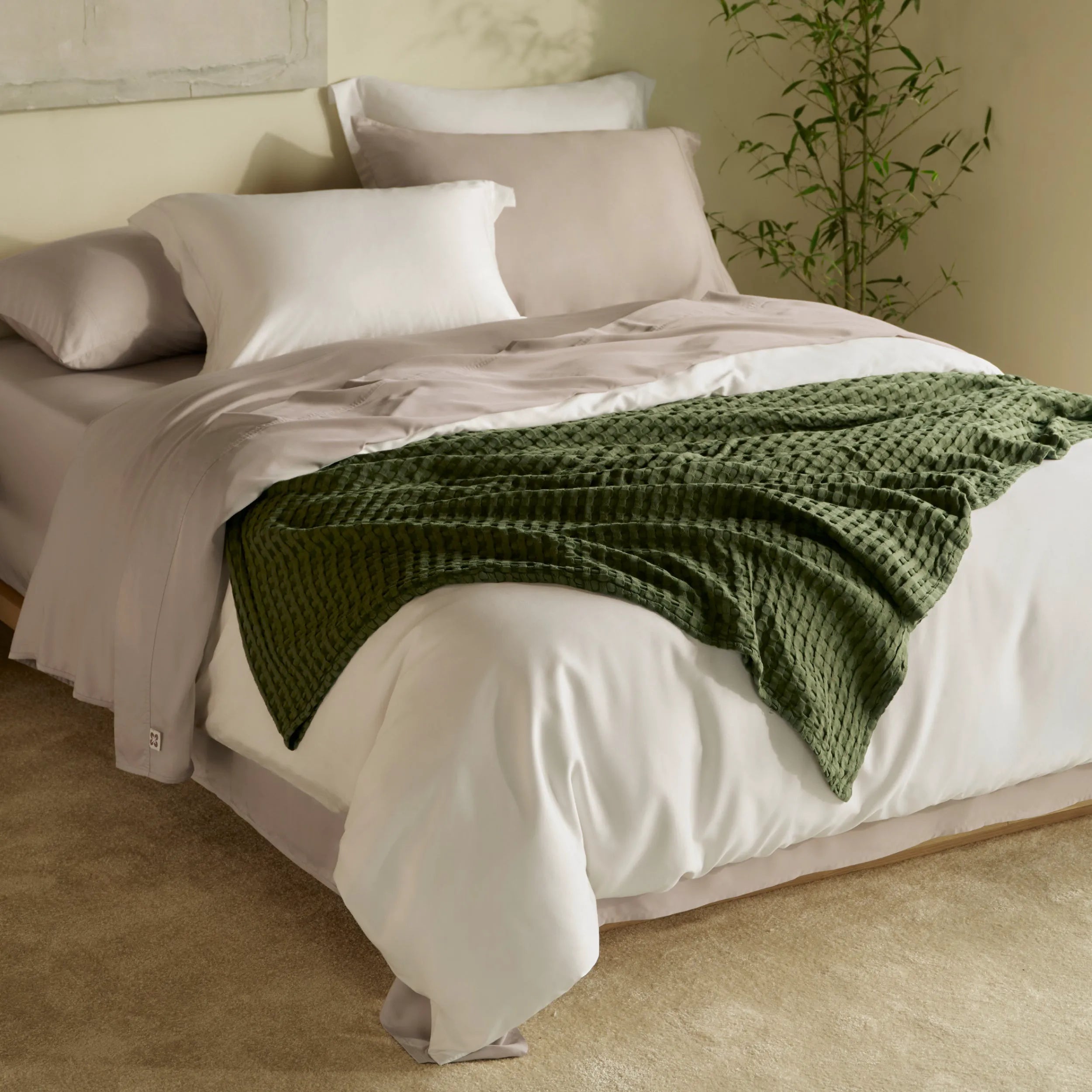 PureWoven™ Organic Bamboo Viscose Sheet Set