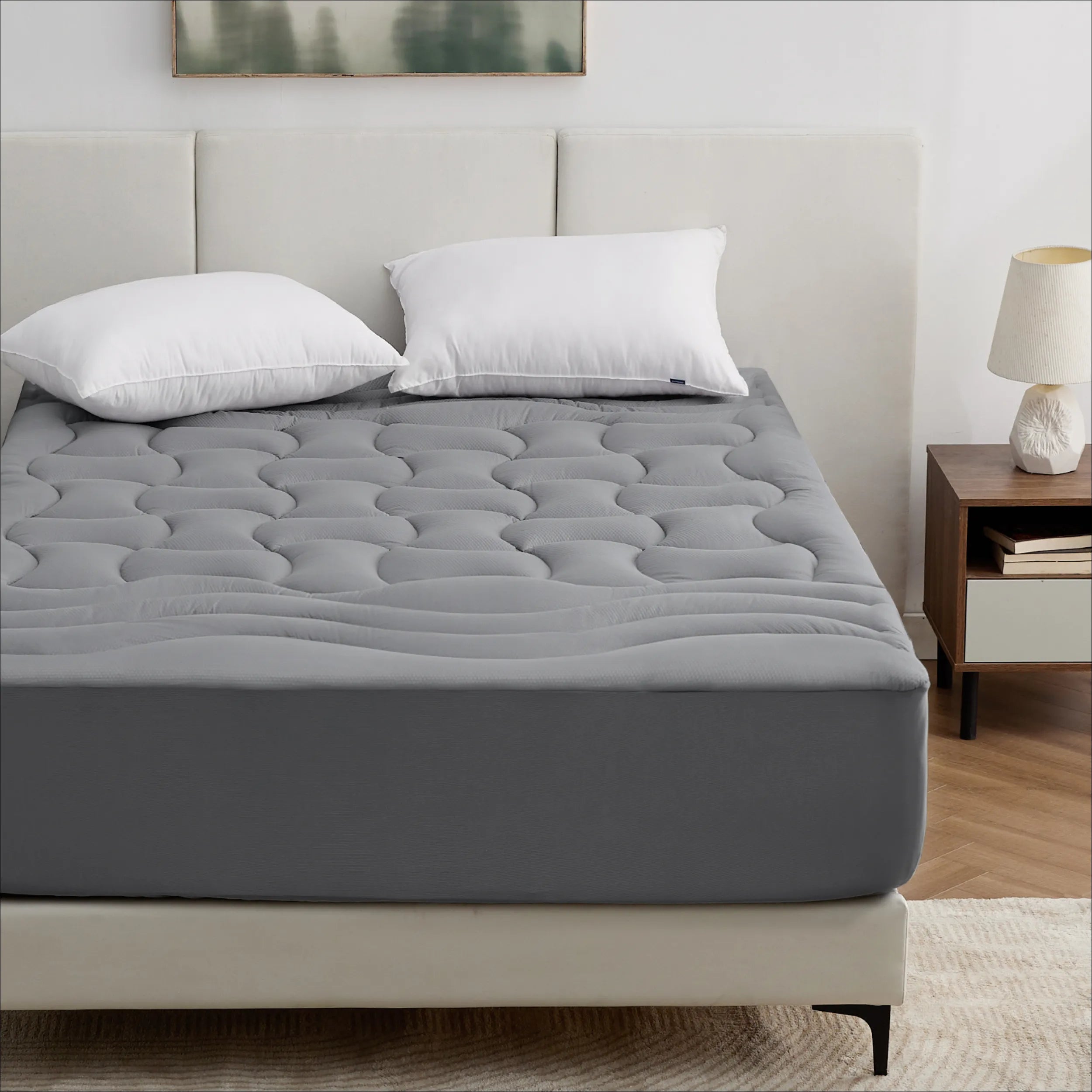 3-Zone Waterproof Mattress Pad
