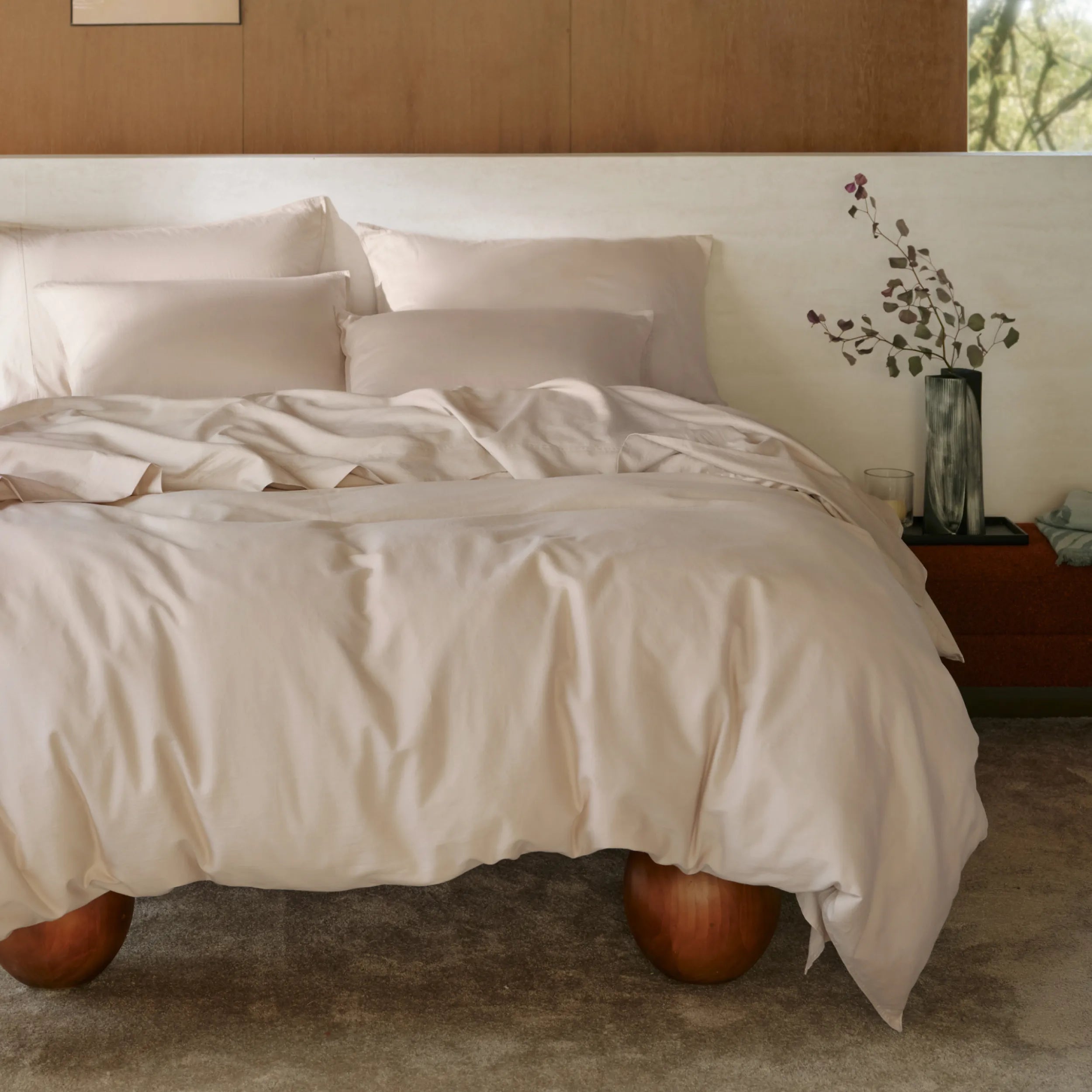 PureWoven™ Organic Cotton Duvet Cover Set