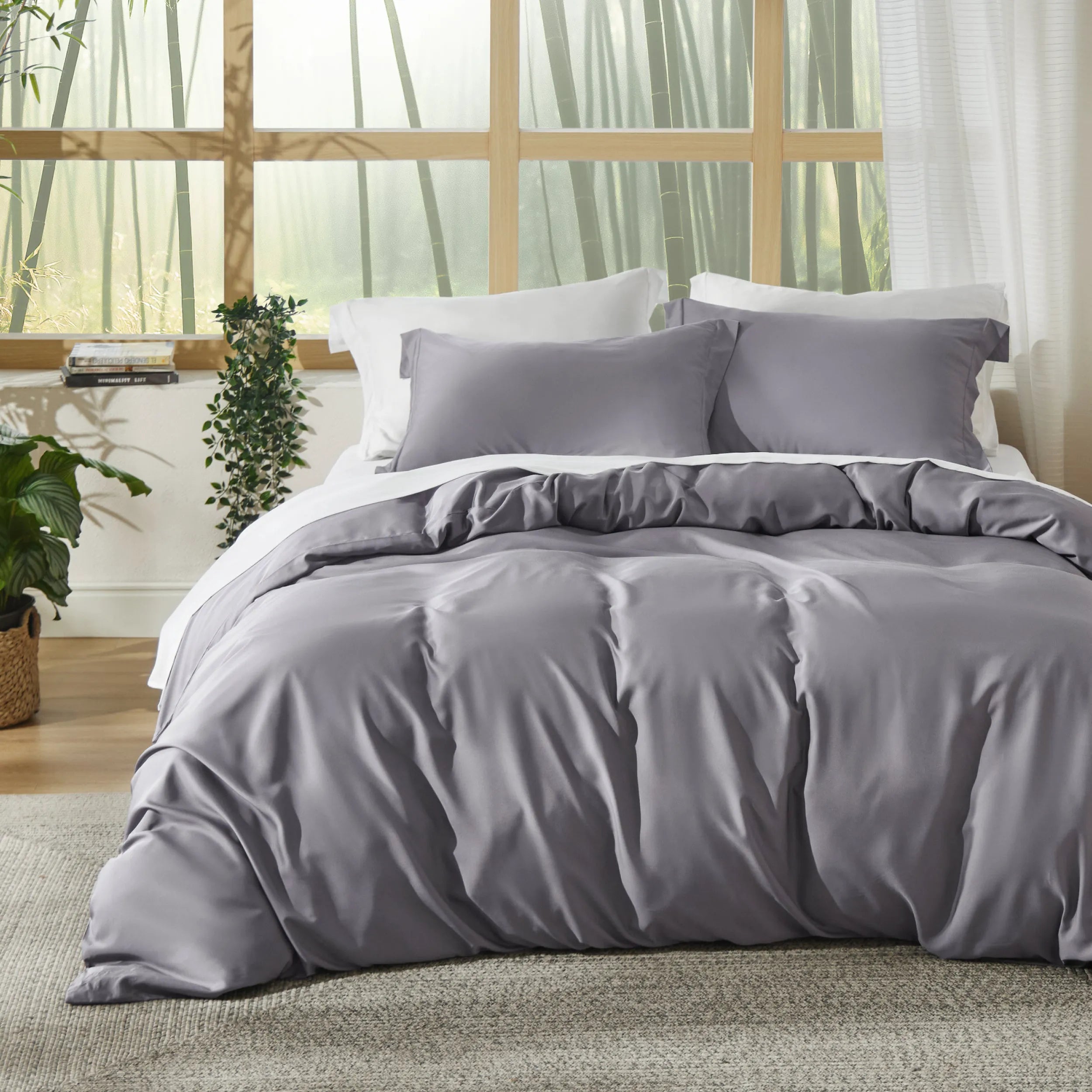 PureWoven™ Bamboo Rayon Duvet Cover Set