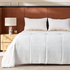 Lightweight Striped Quilt