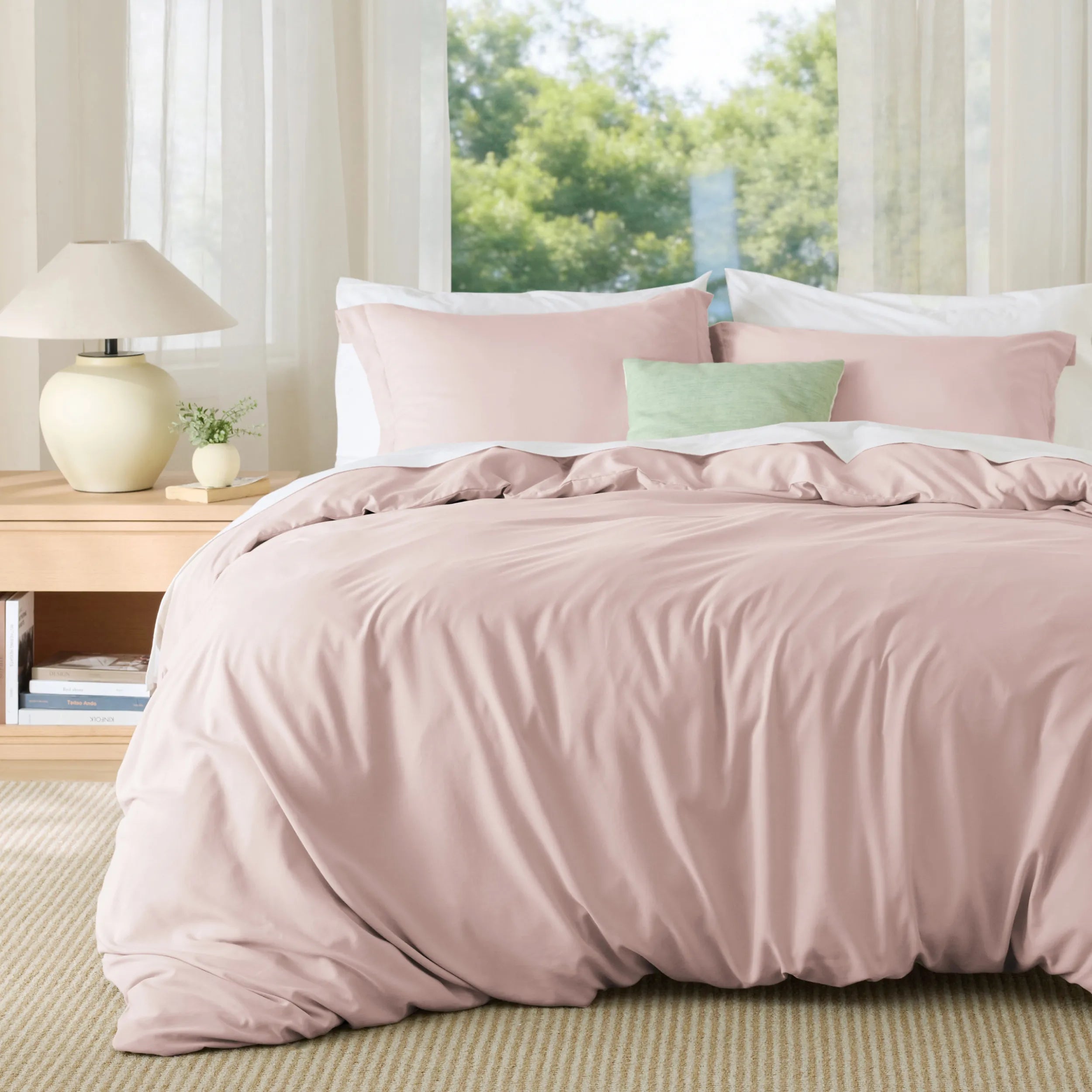 Brushed Microfiber Duvet Cover Set