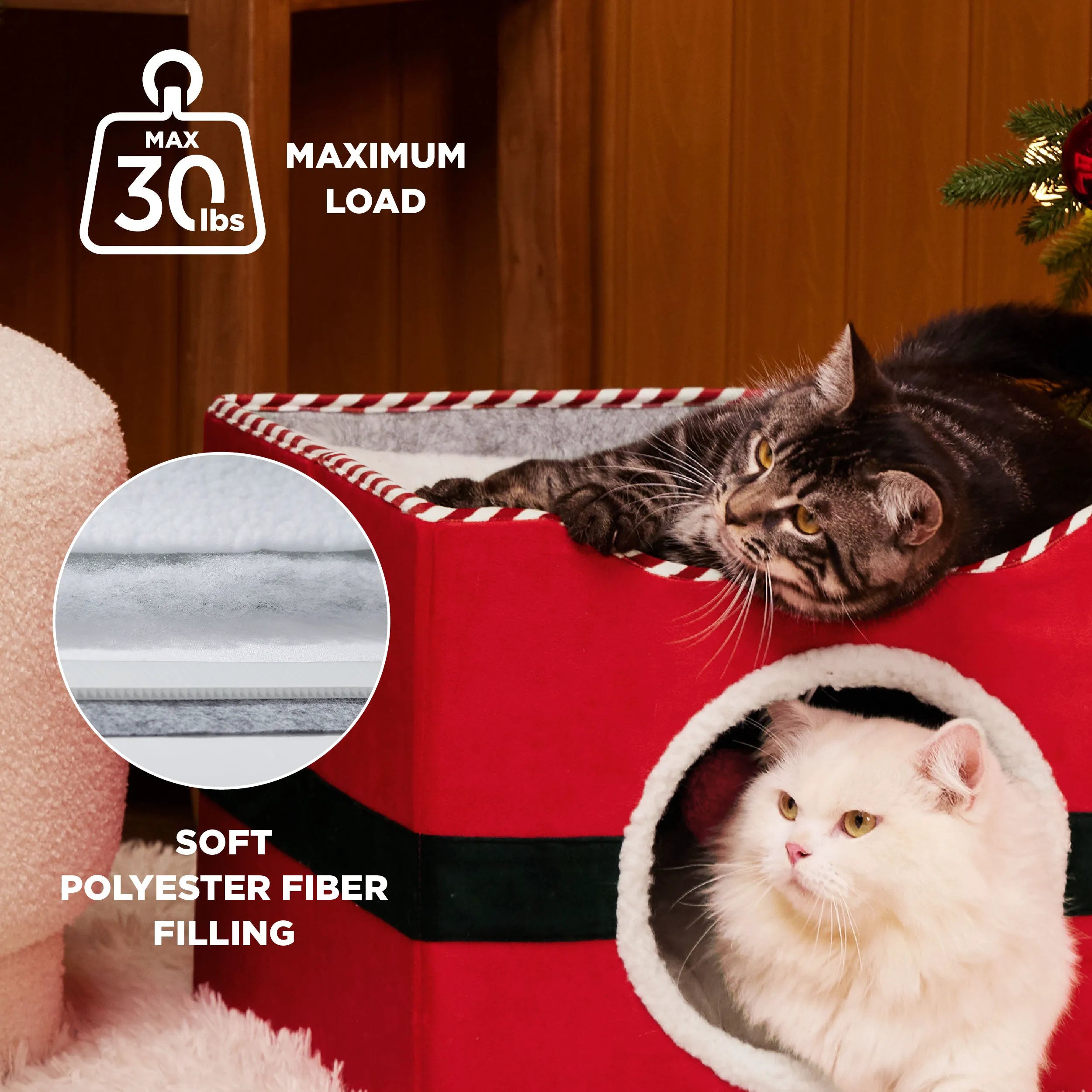 Indoor Cat Bed and House for Pets