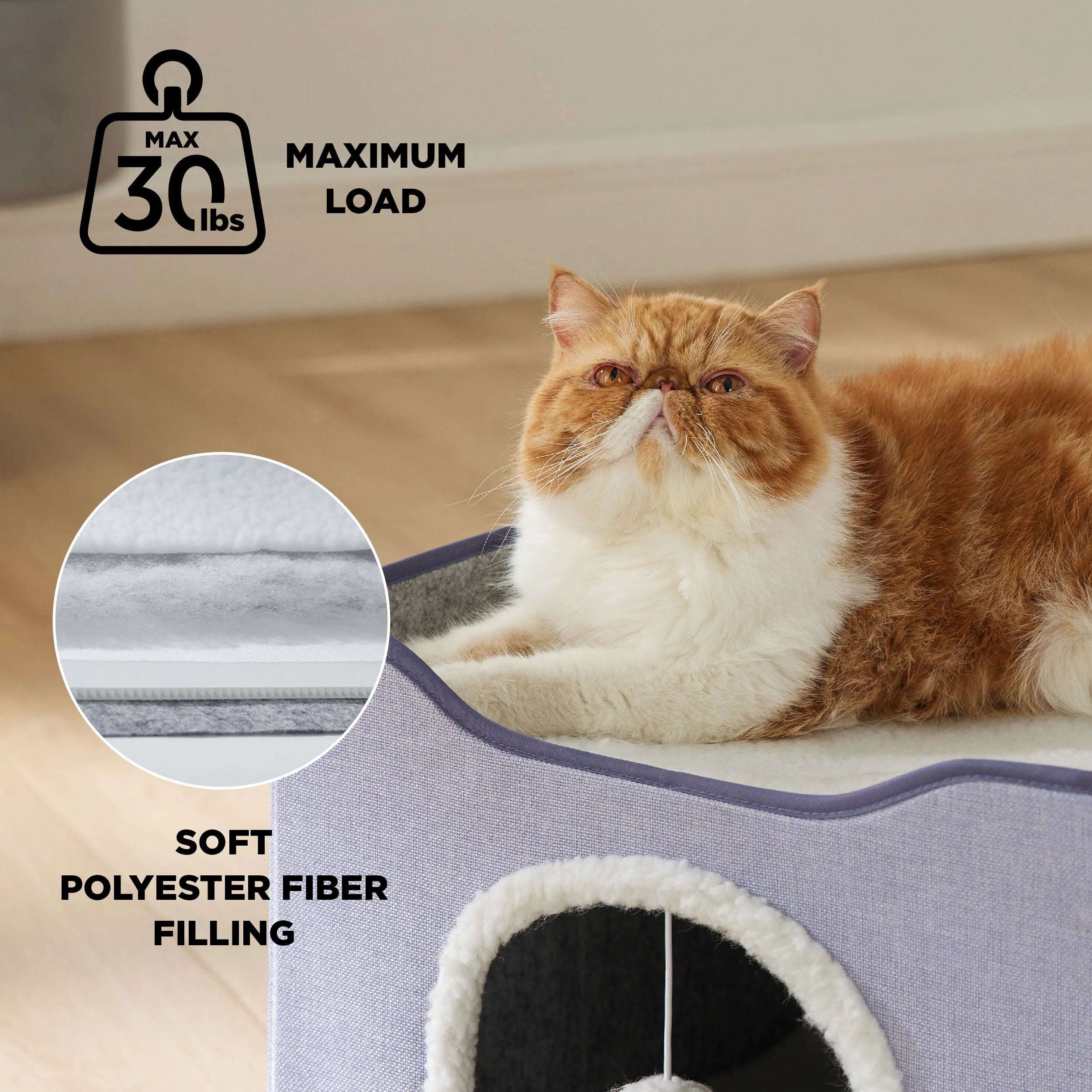 Indoor Cat Bed and House for Pets