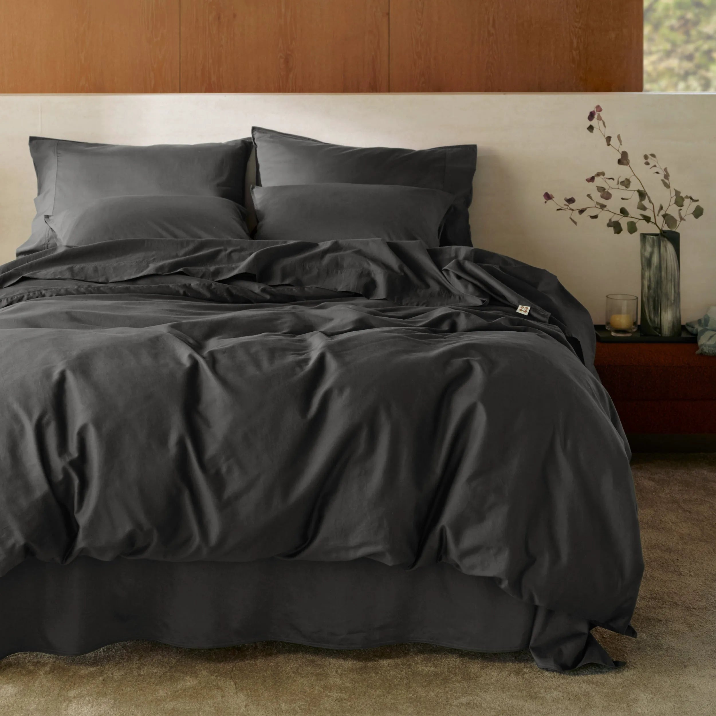 PureWoven™ Organic Cotton Duvet Cover Set