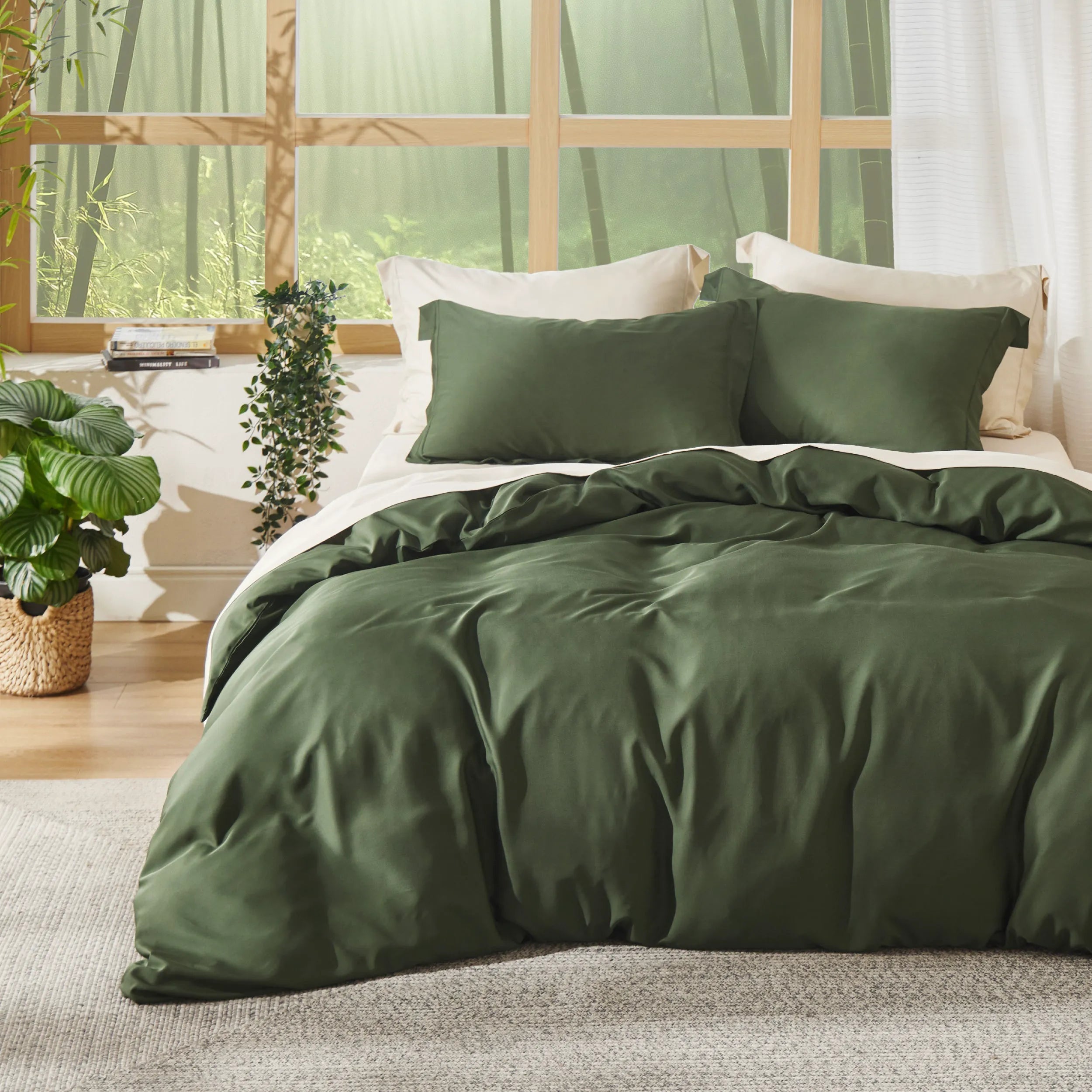 PureWoven™ Bamboo Rayon Duvet Cover Set