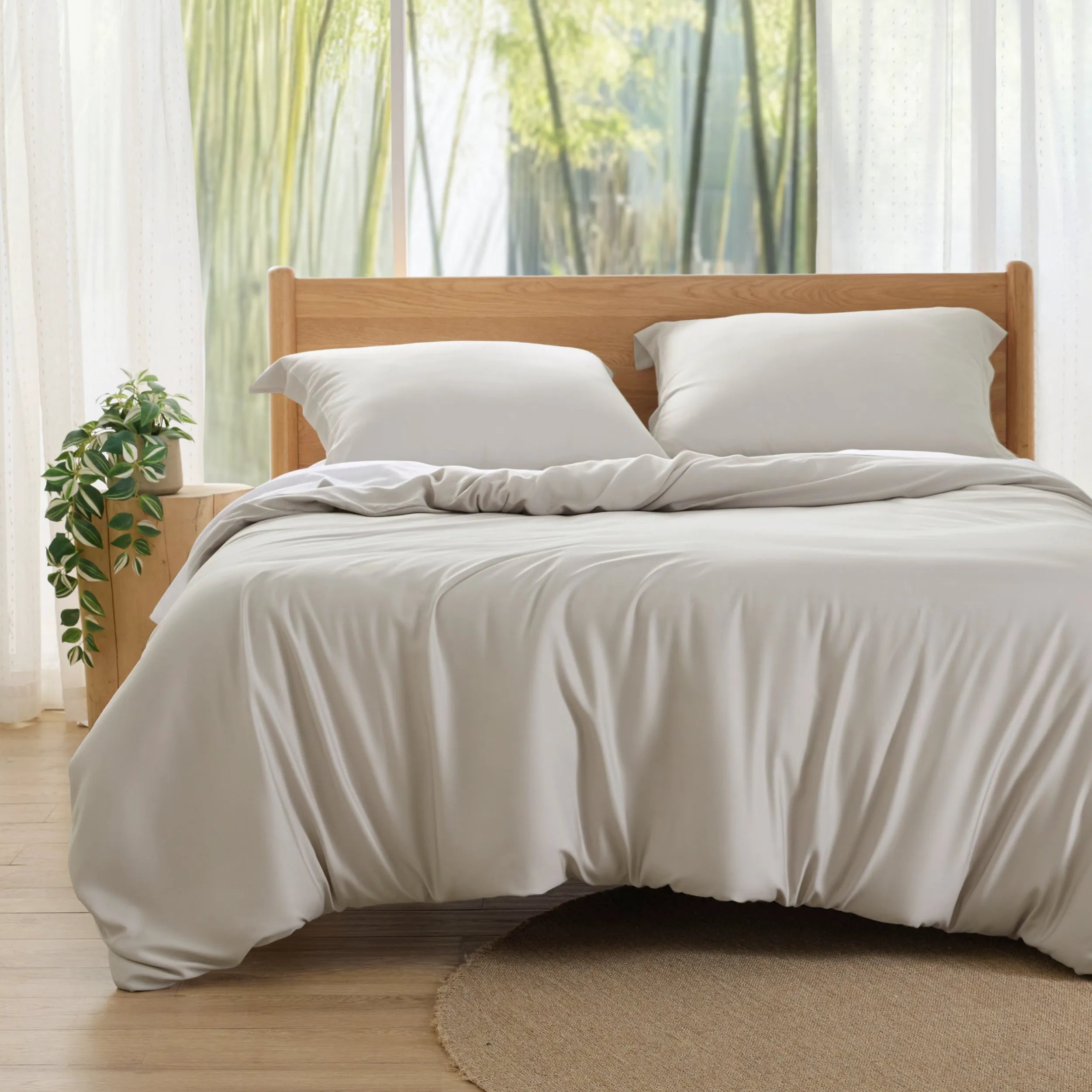 PureWoven™ Bamboo Rayon Duvet Cover Set
