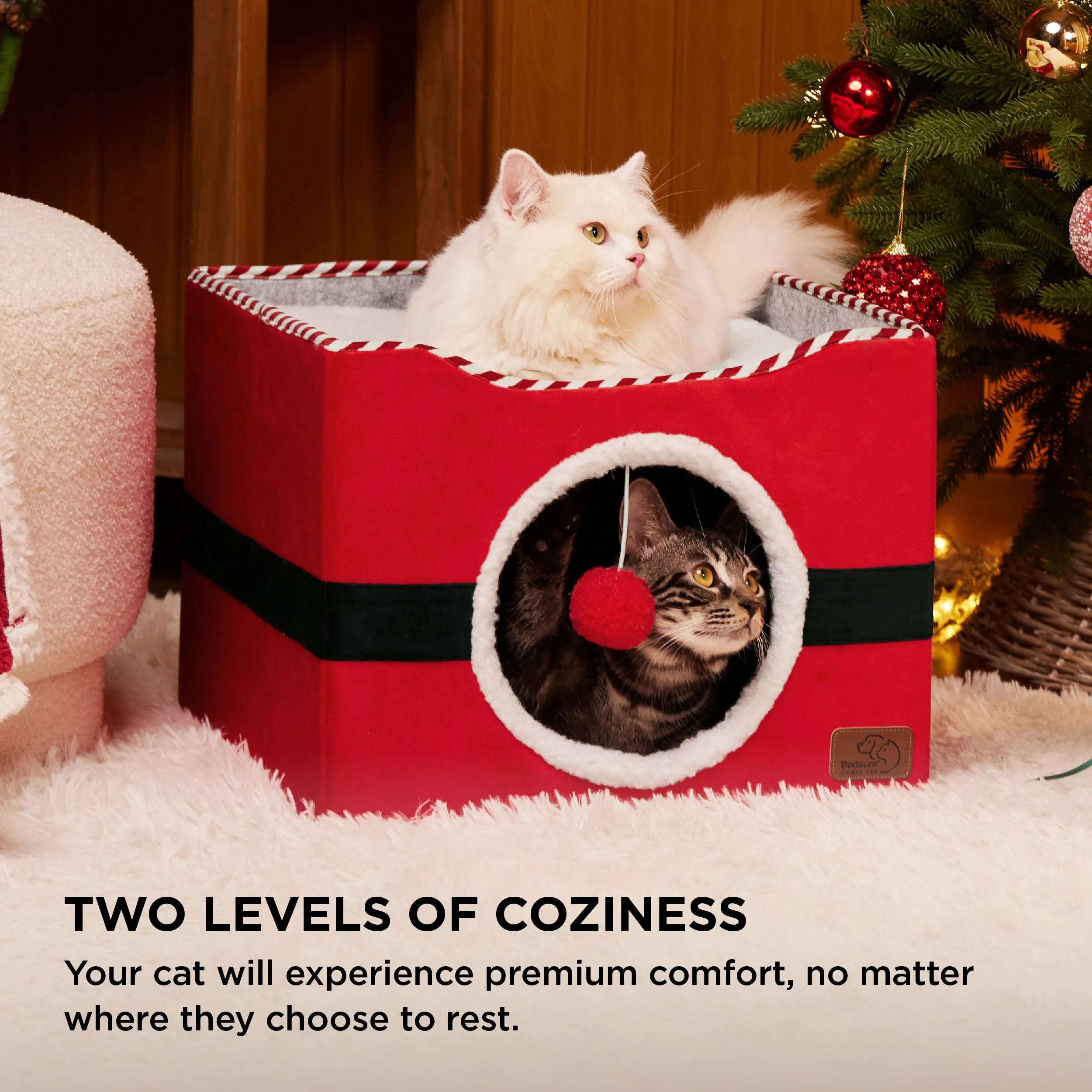 Indoor Cat Bed and House for Pets